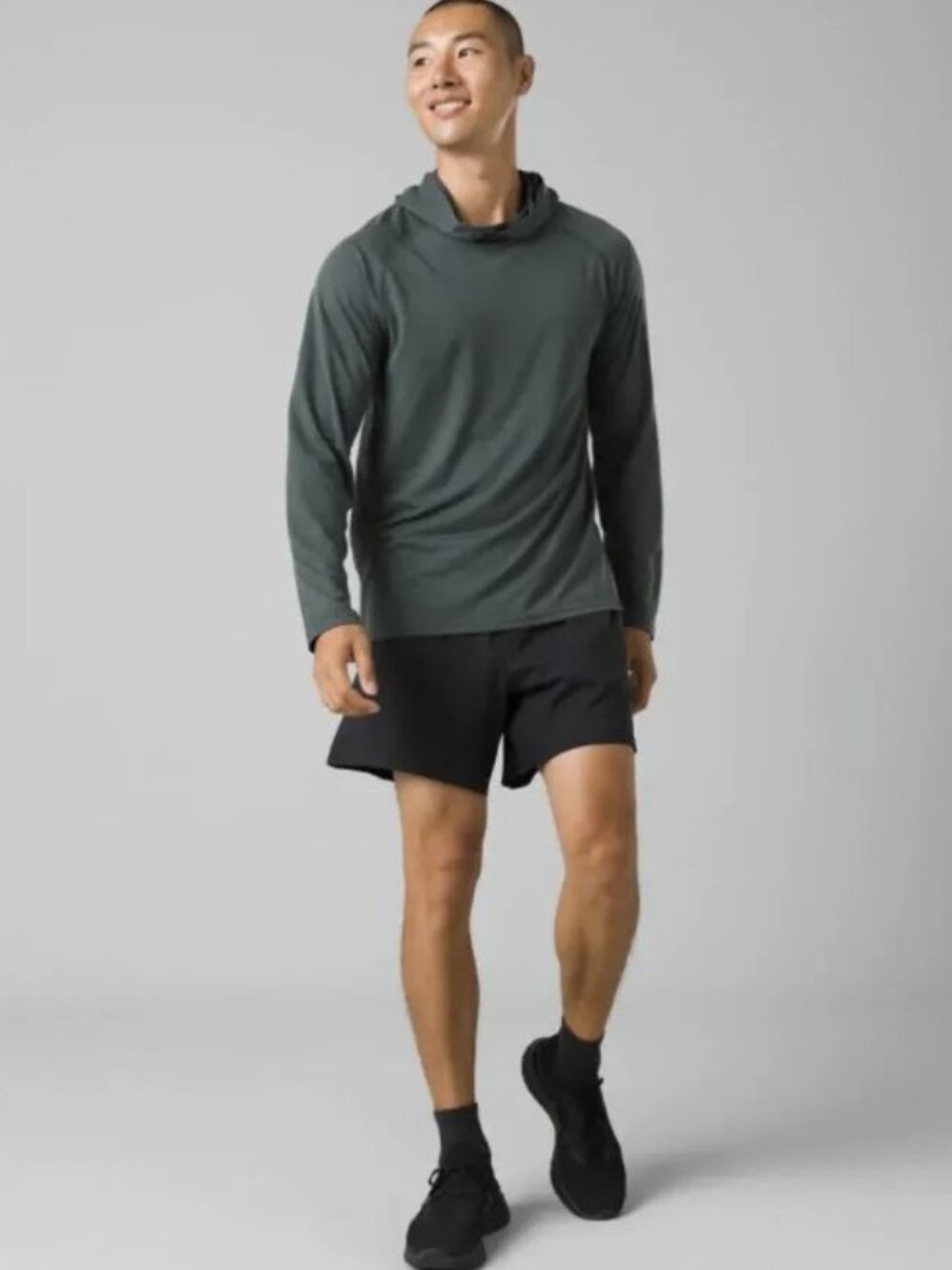 Prana Men's Repeater Hoodie Size M in Green